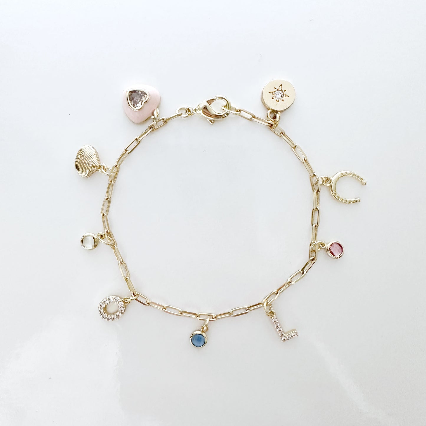 Charm Bar Bracelet | Customizable Charm Bracelet