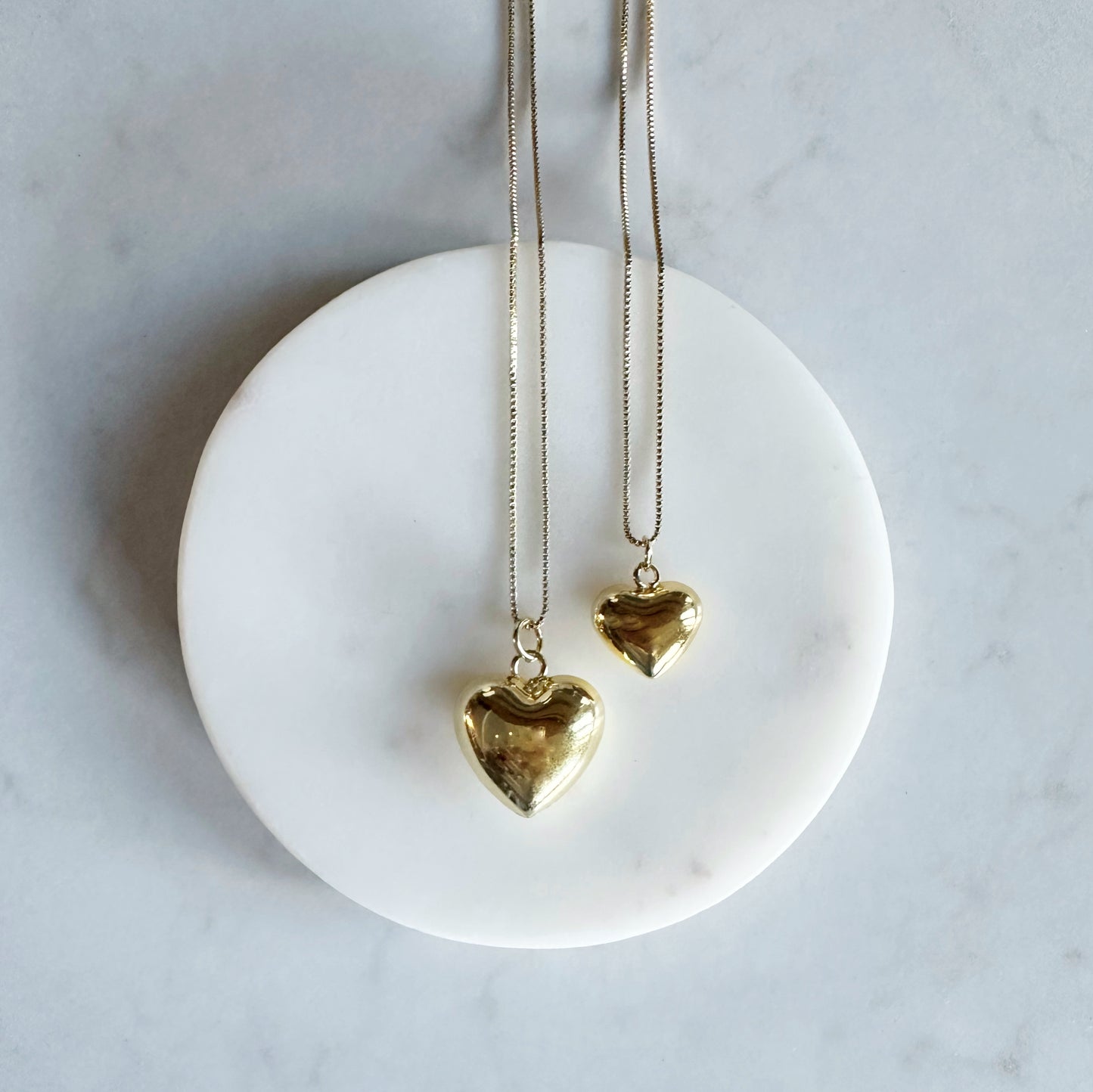 Puffy Heart Necklace