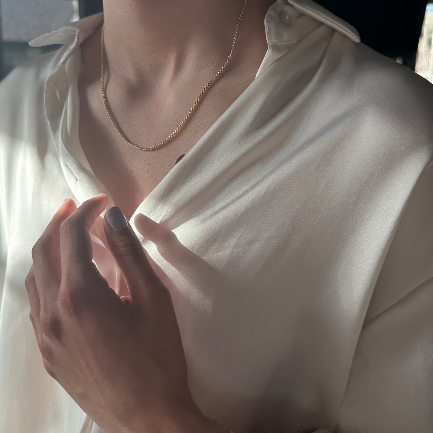 Bella Chain | Box Chain Necklace