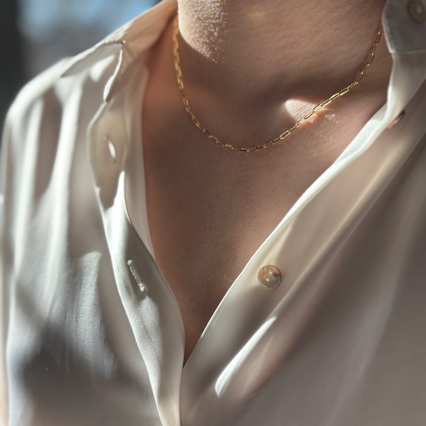 Delicate Stevie Chain | Paperclip Necklace
