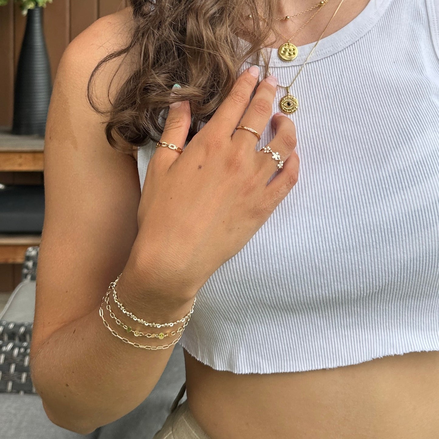 Lace Bracelet | Delicate Layering Bracelet