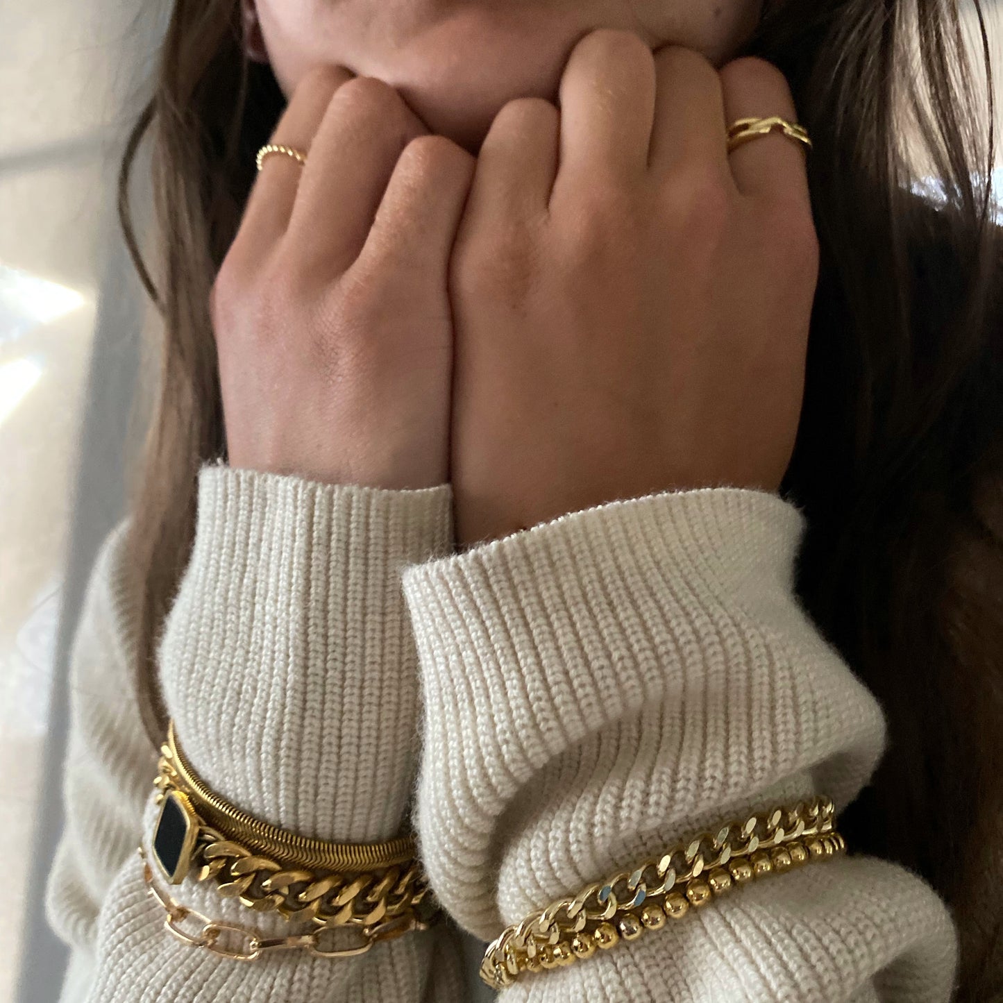 Ash Ring | Bold Chain Link Ring