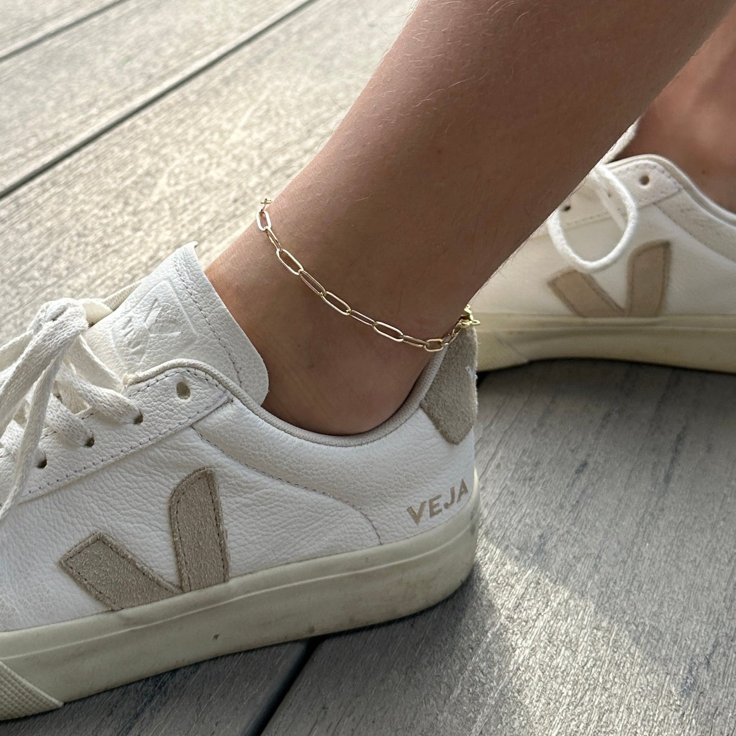 Stevie Anklet | Gold or Silver Chain Anklet