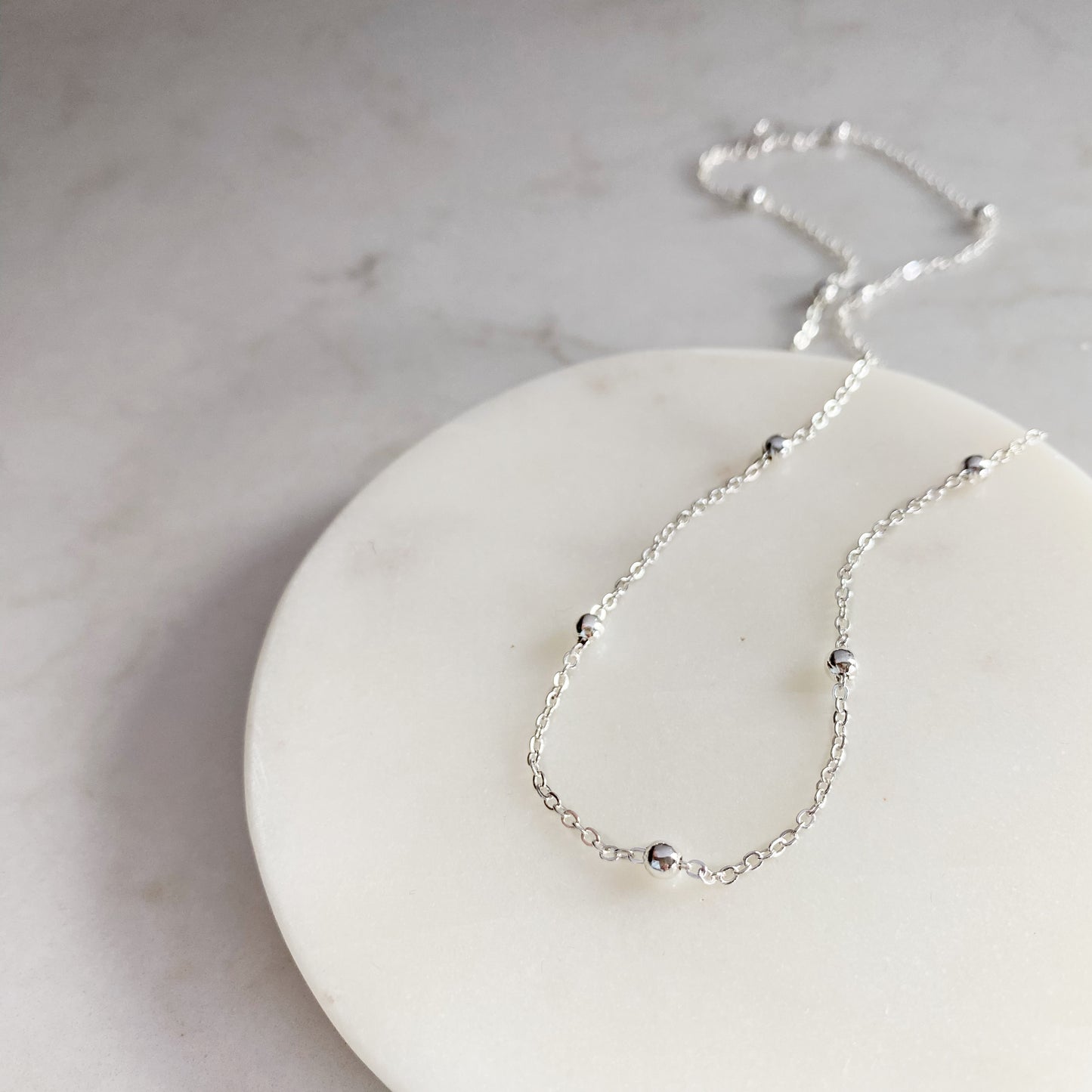 Aria Necklace | Satellite Chain necklace