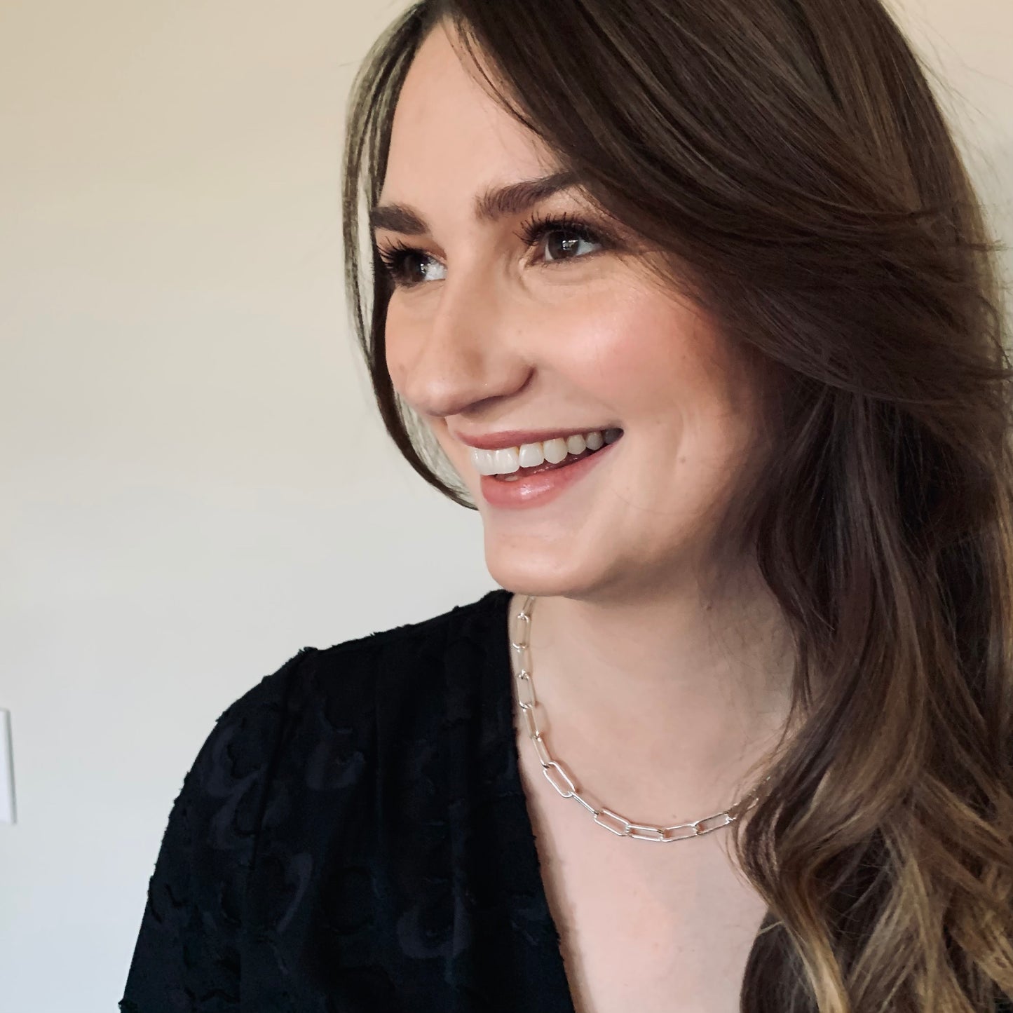 Alexis Necklace | Paperclip Chain