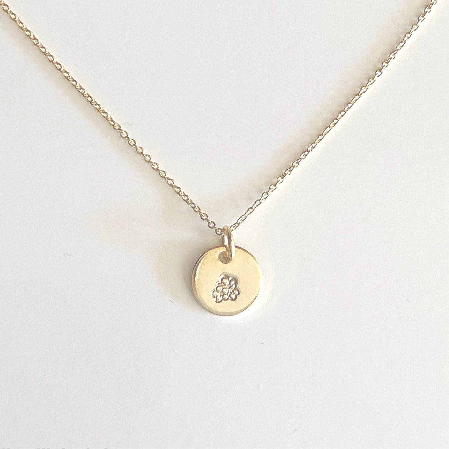 May - Hawthorn Birth Flower Necklace
