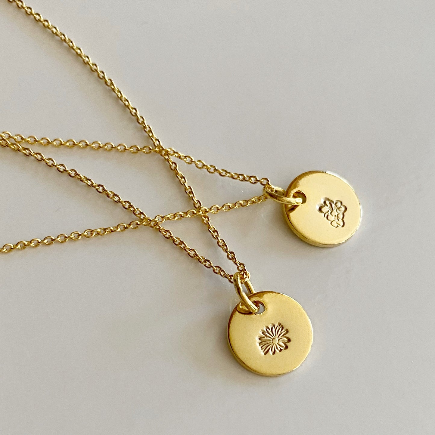 May - Hawthorn Birth Flower Necklace