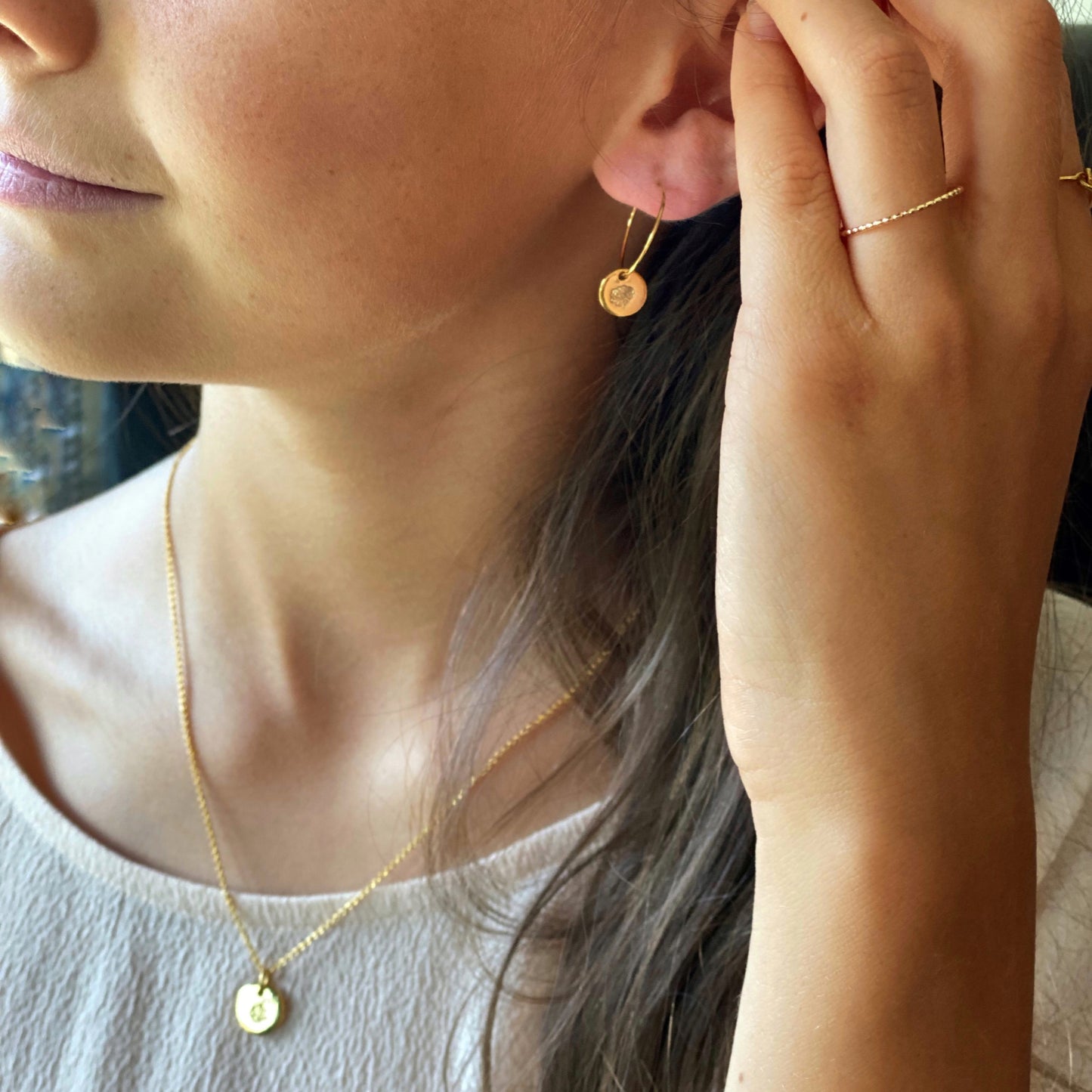 Birth Flower Earrings | Personalized Birth Month Flower Jewelry