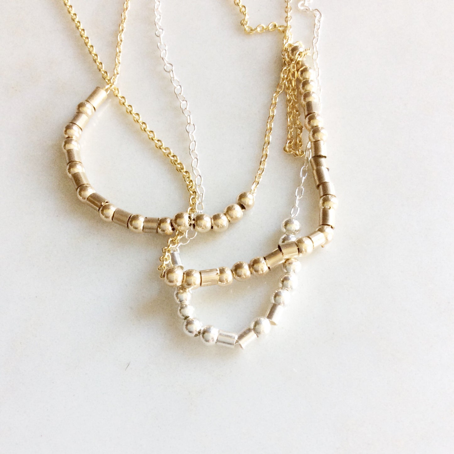 Loved, Morse Code Necklace/Bracelet