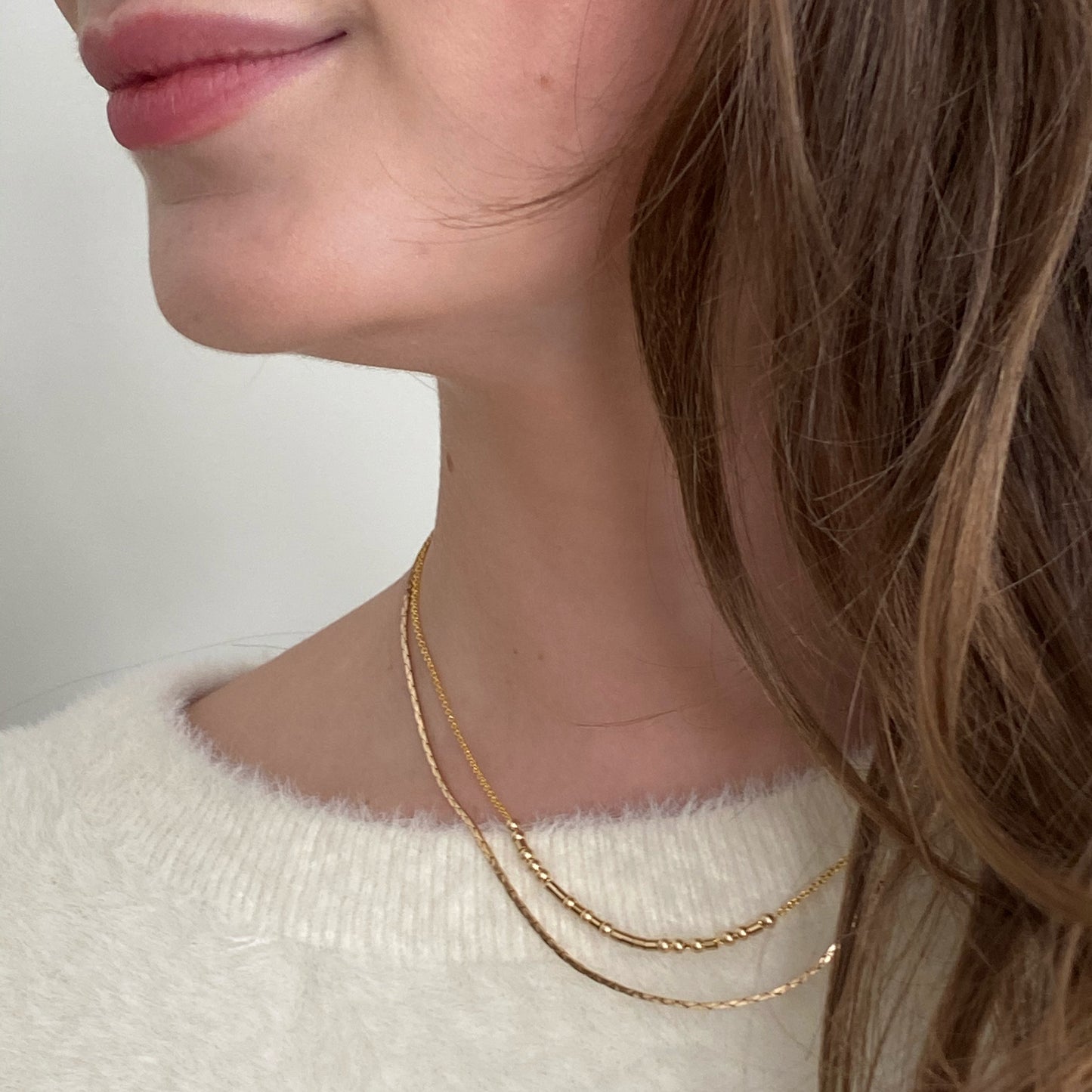 Loved, Morse Code Necklace/Bracelet