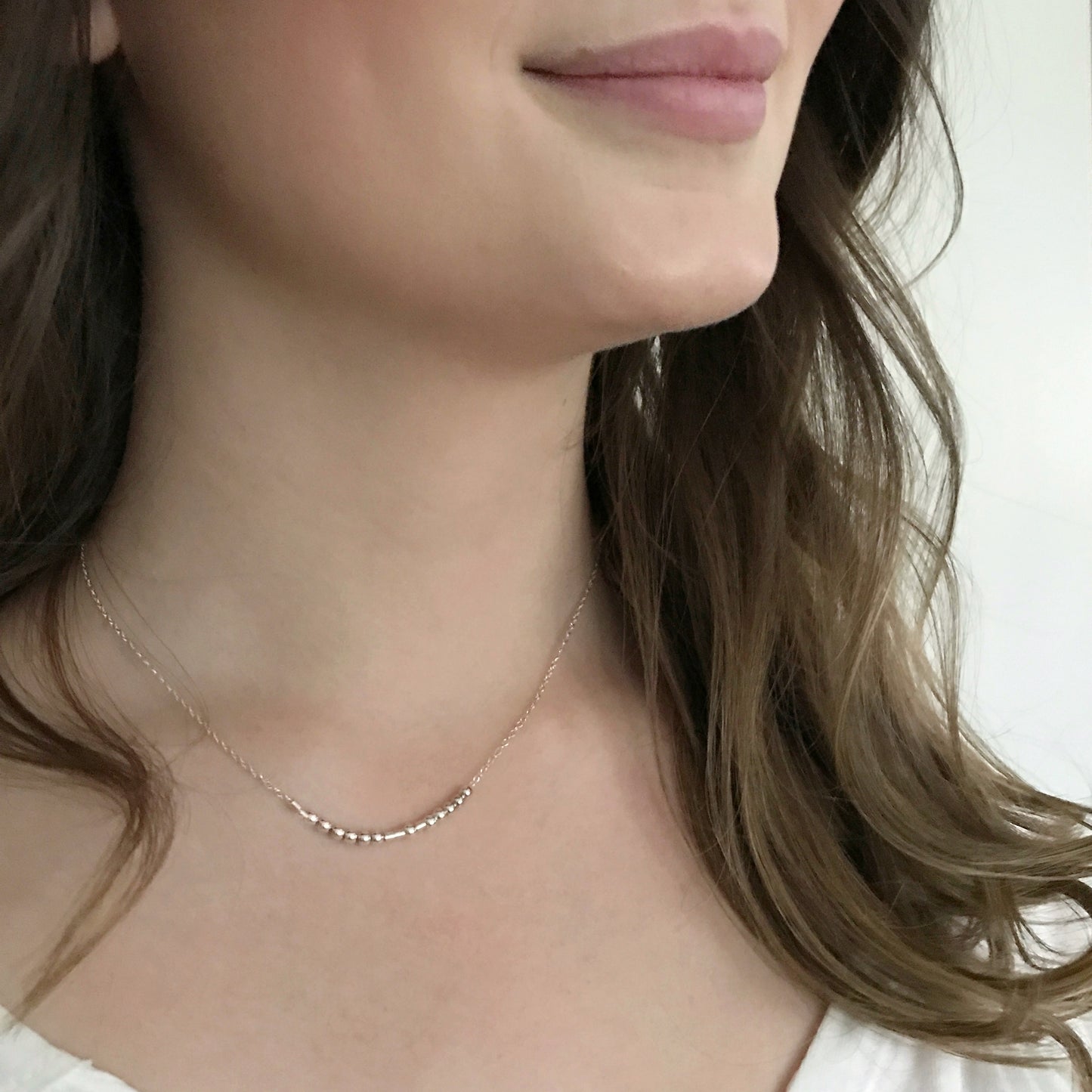 Loved, Morse Code Necklace/Bracelet