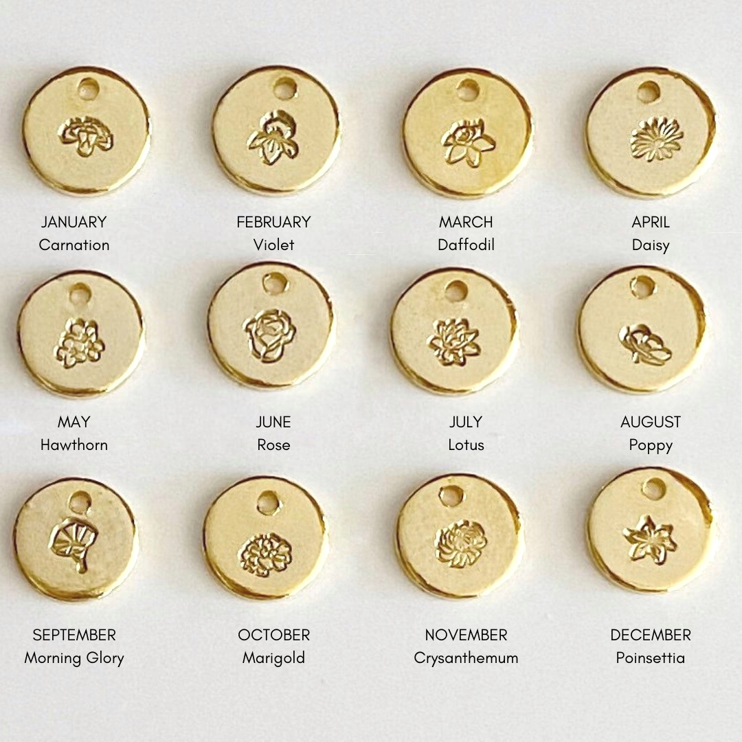 Birthflower Charm