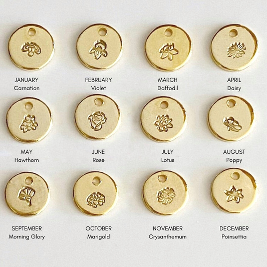 Birthflower Charm