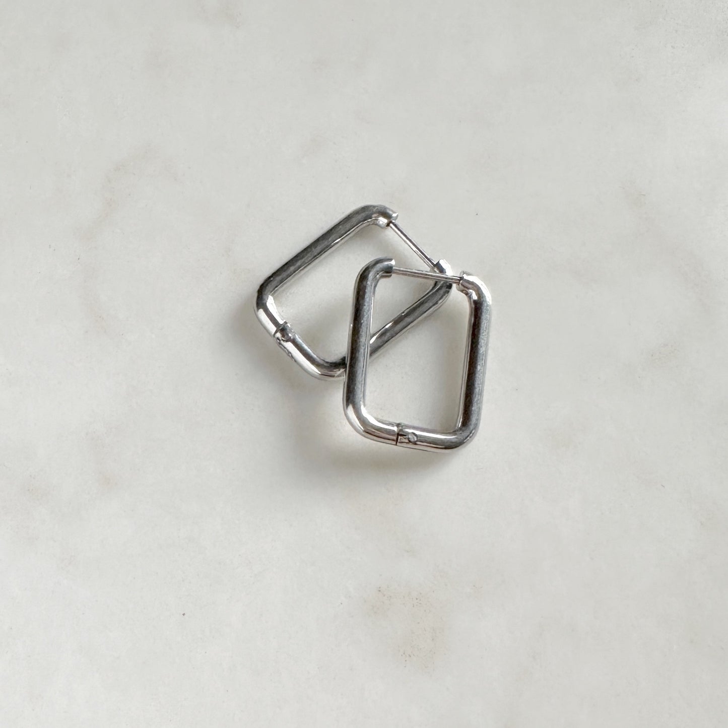 Cadence Hoops – Modern U-Shaped Gold Earrings