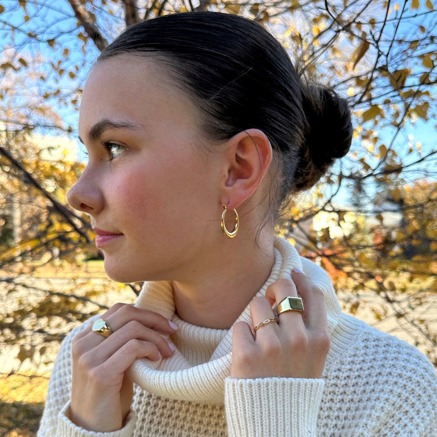 Lux Hoops – Bold Statement Making Hoops