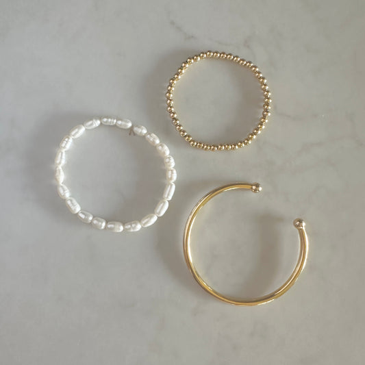 Gradient bracelet set