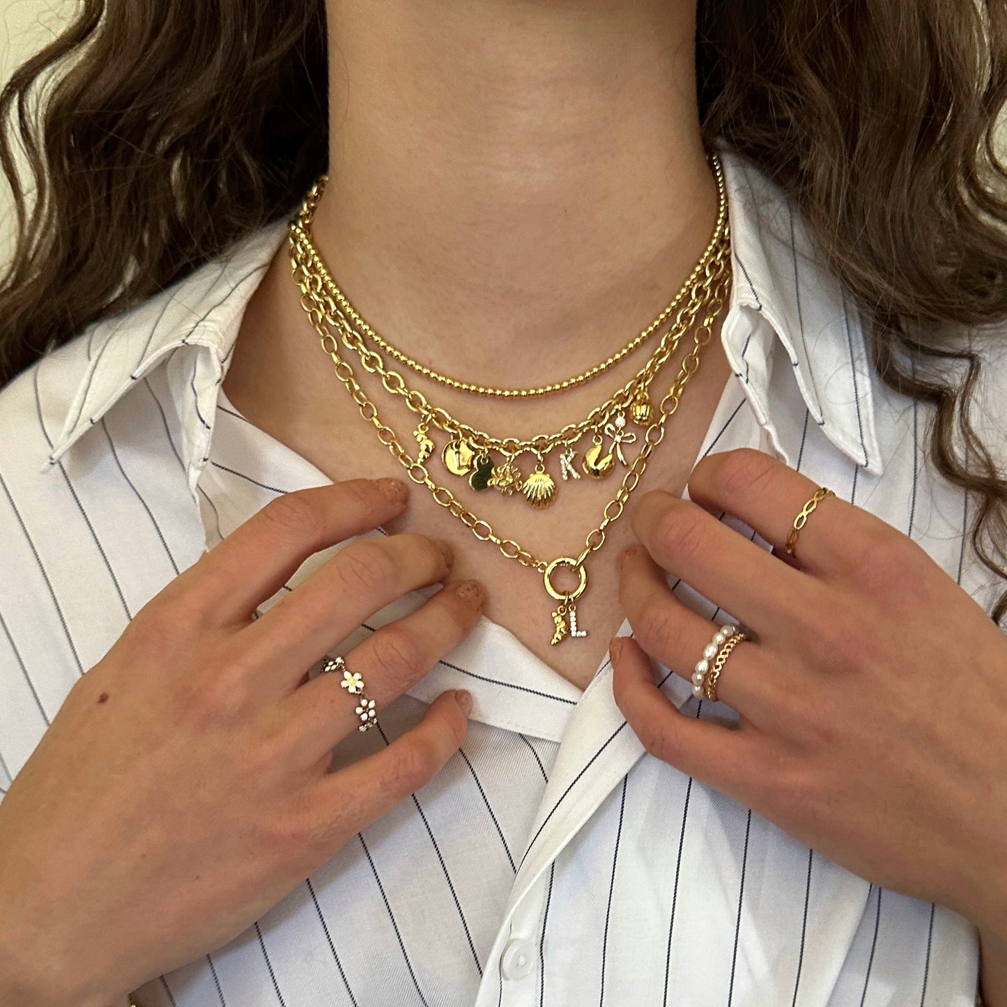 Daisy Ring | Delicate Gold/Silver Floral Ring