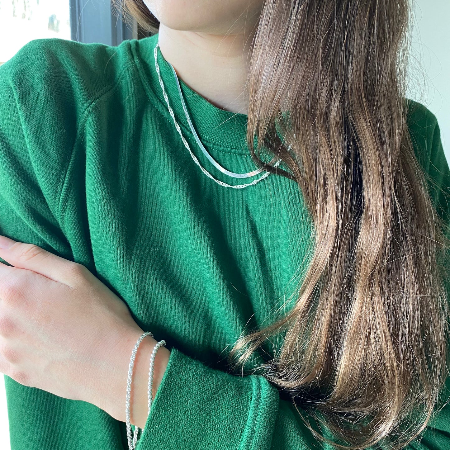 Rosa Chain | Delicate Twisted Chain Necklace