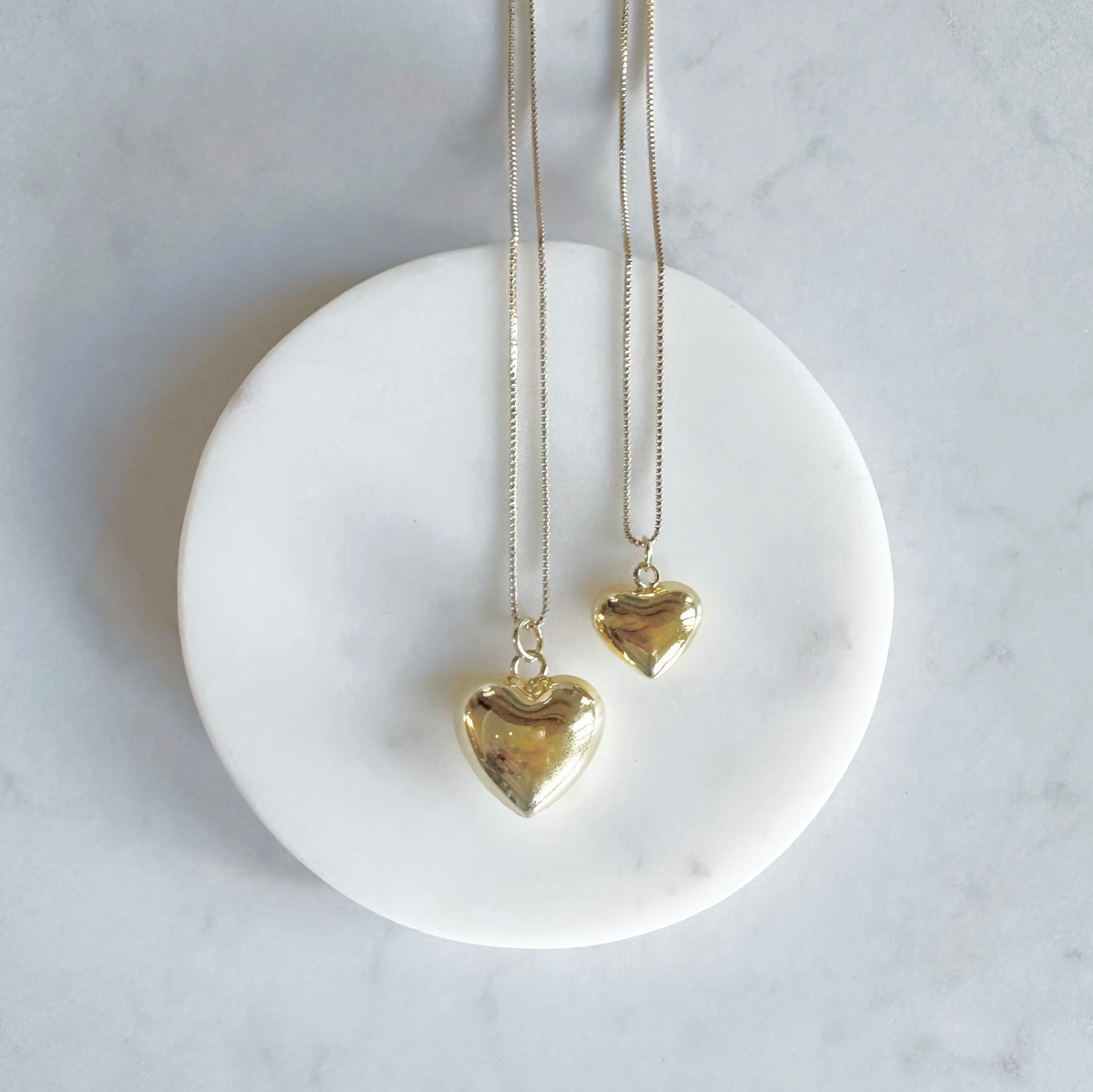 Puffy Heart Necklace