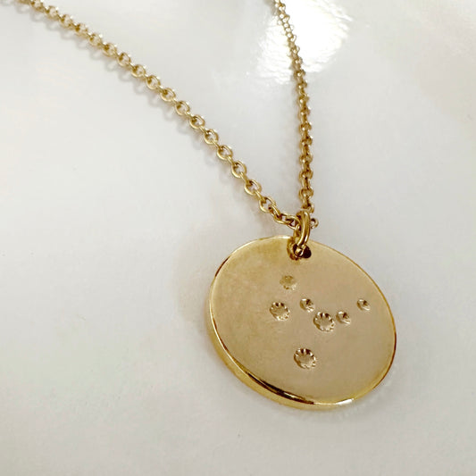 Virgo Constellation Necklace – Zodiac Star Sign Jewelry