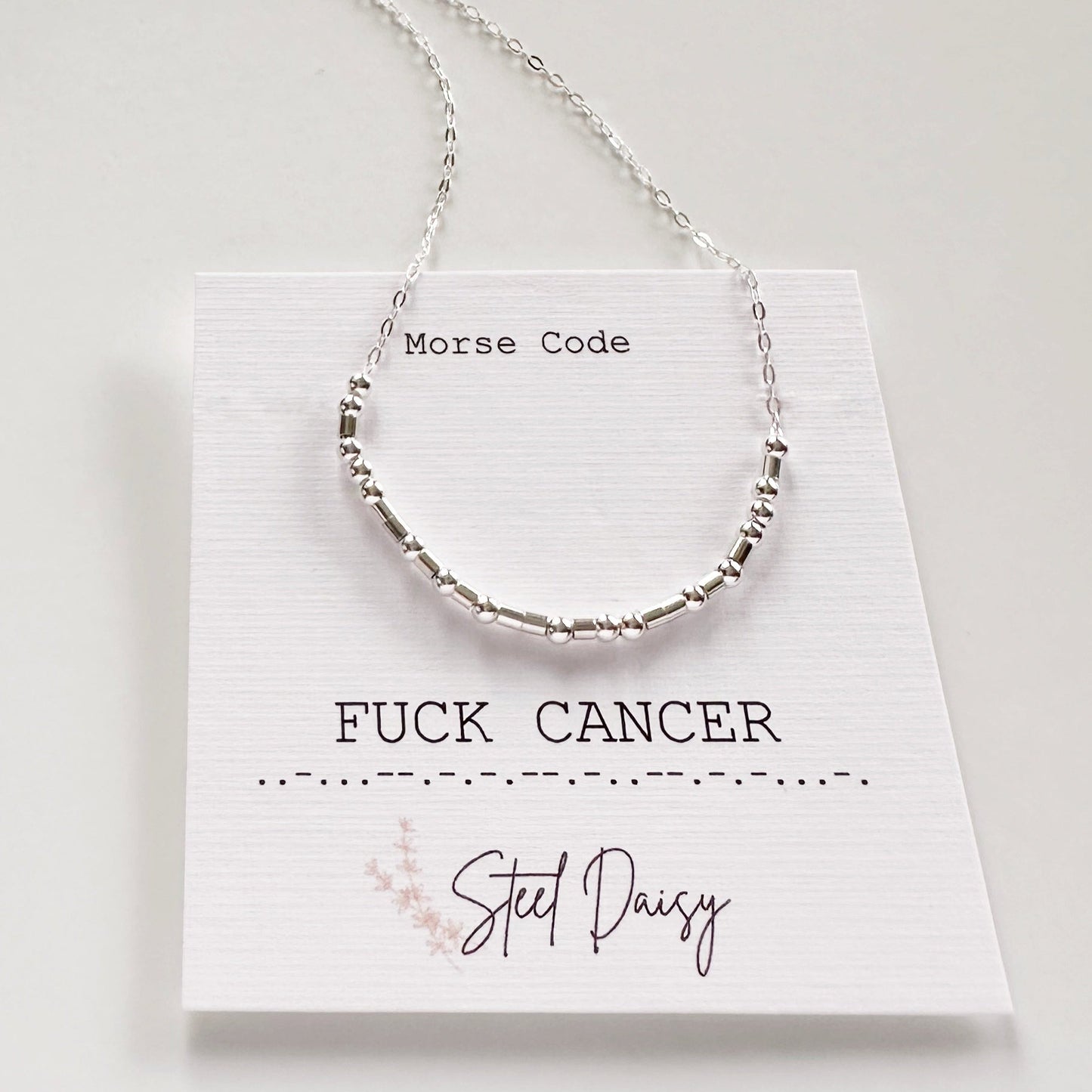 Fuck Cancer Morse Code