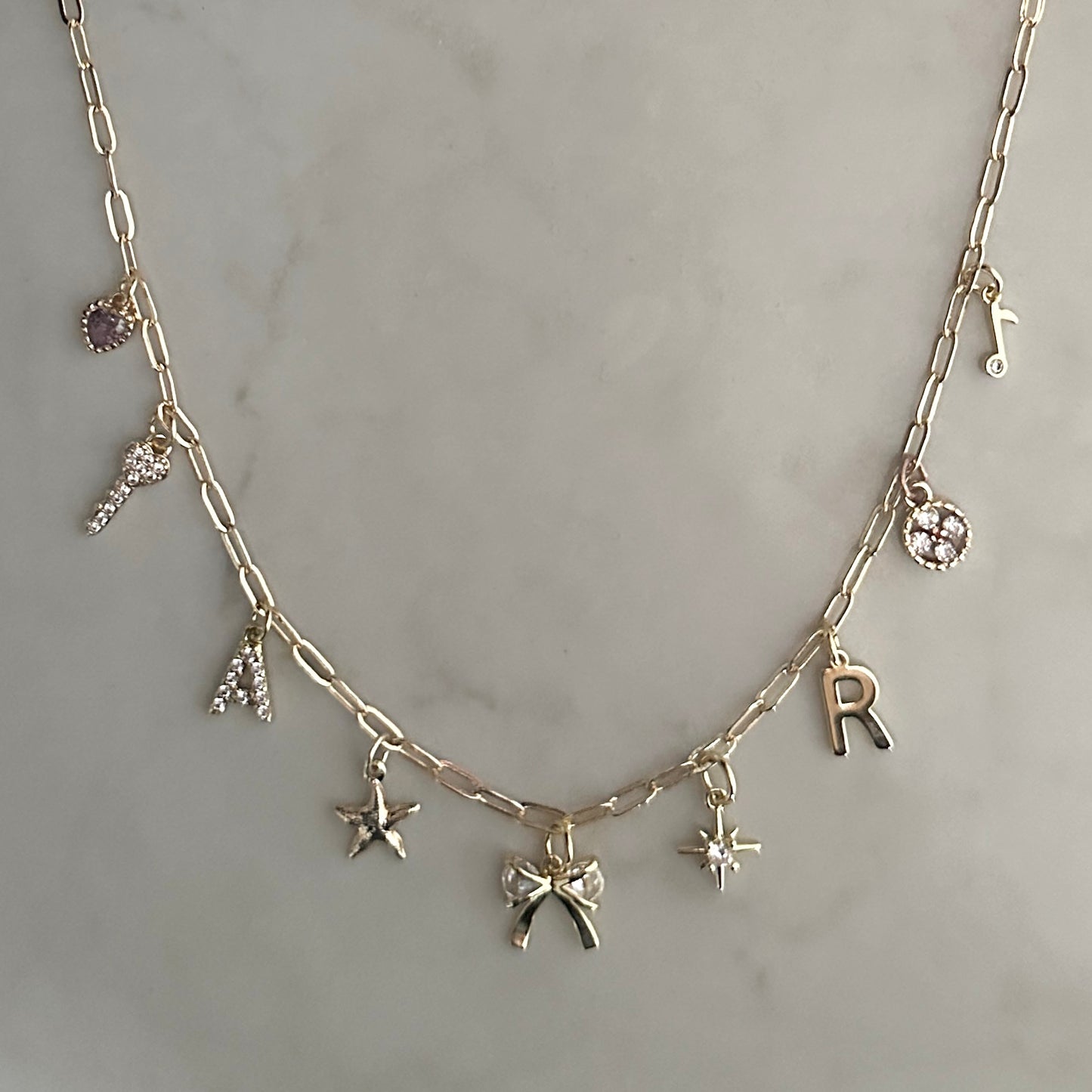 Love Story Charm Necklace