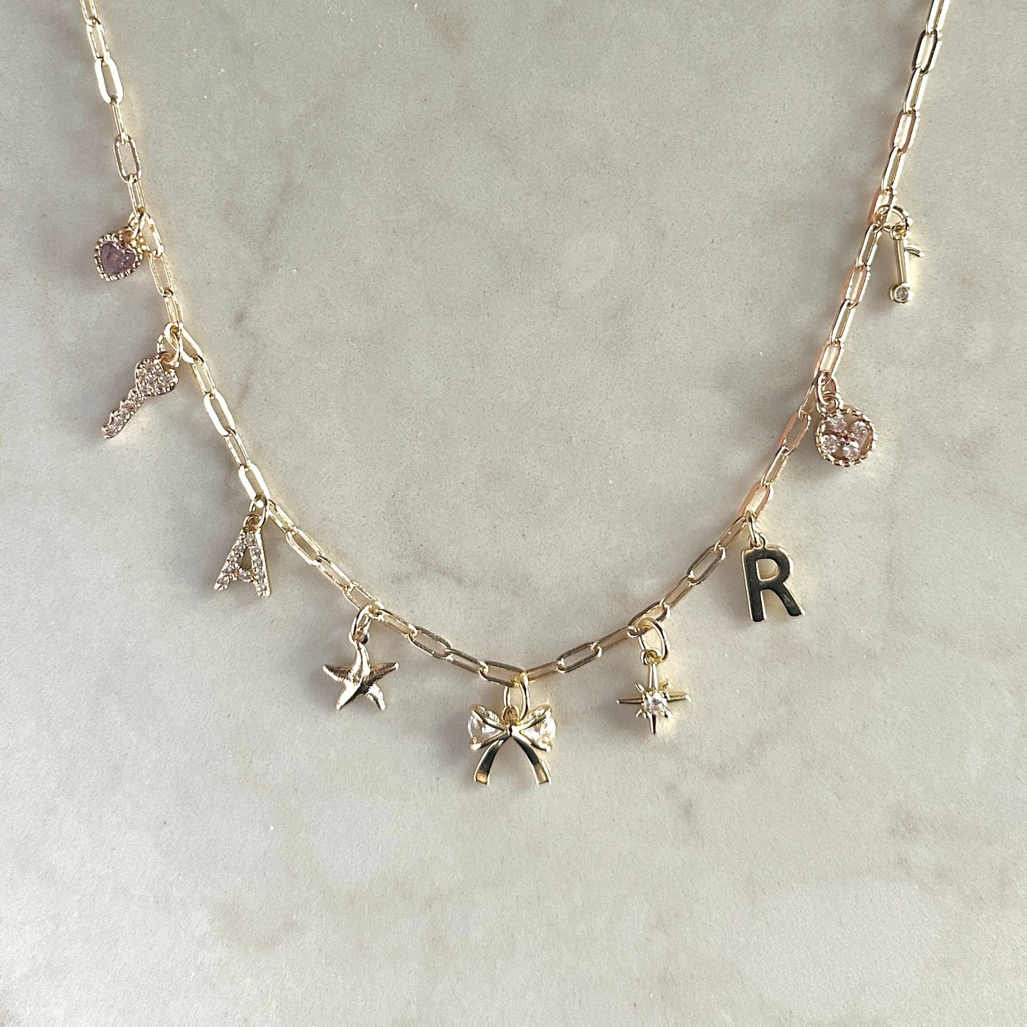 Love Story Charm Necklace