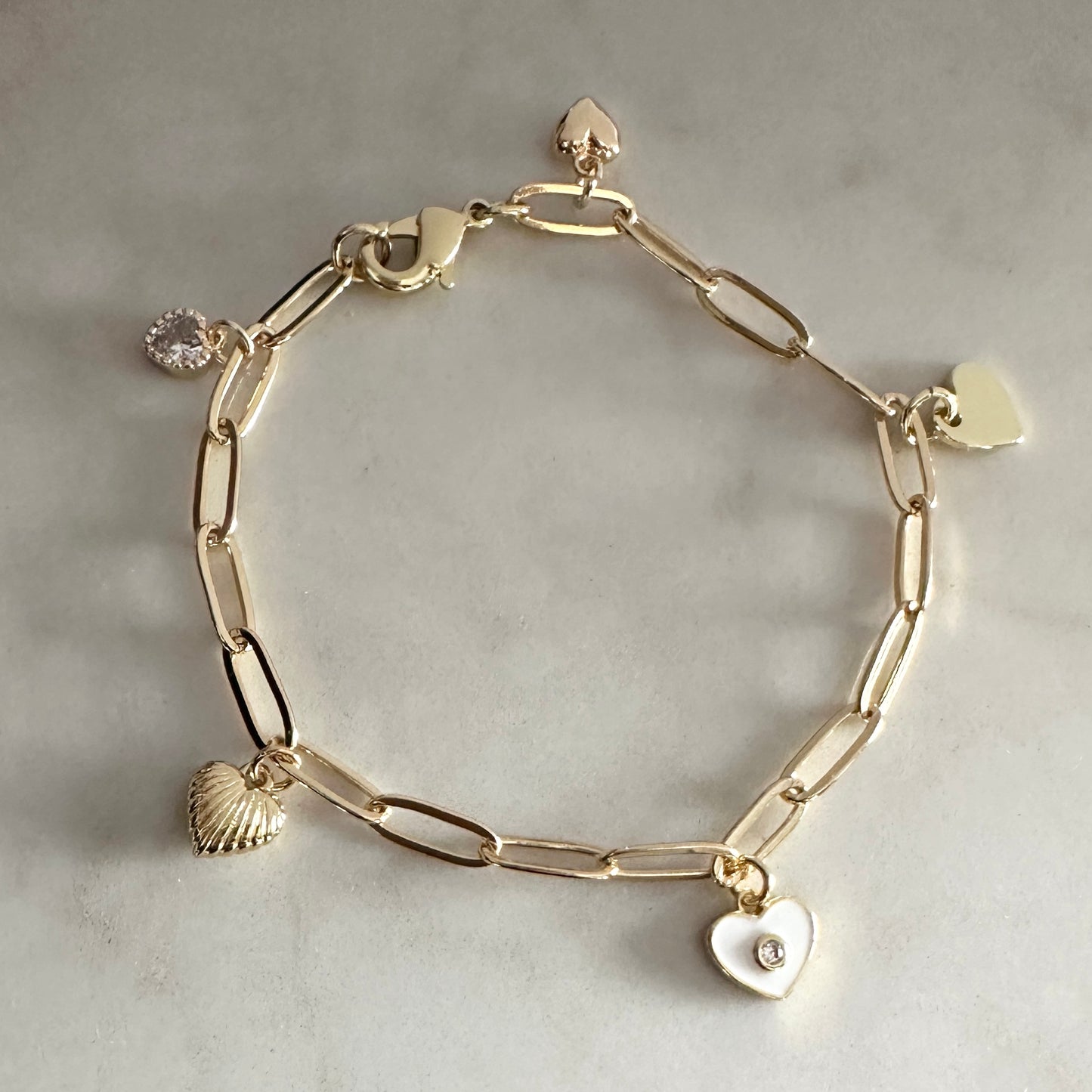 All Heart Charm Bracelet