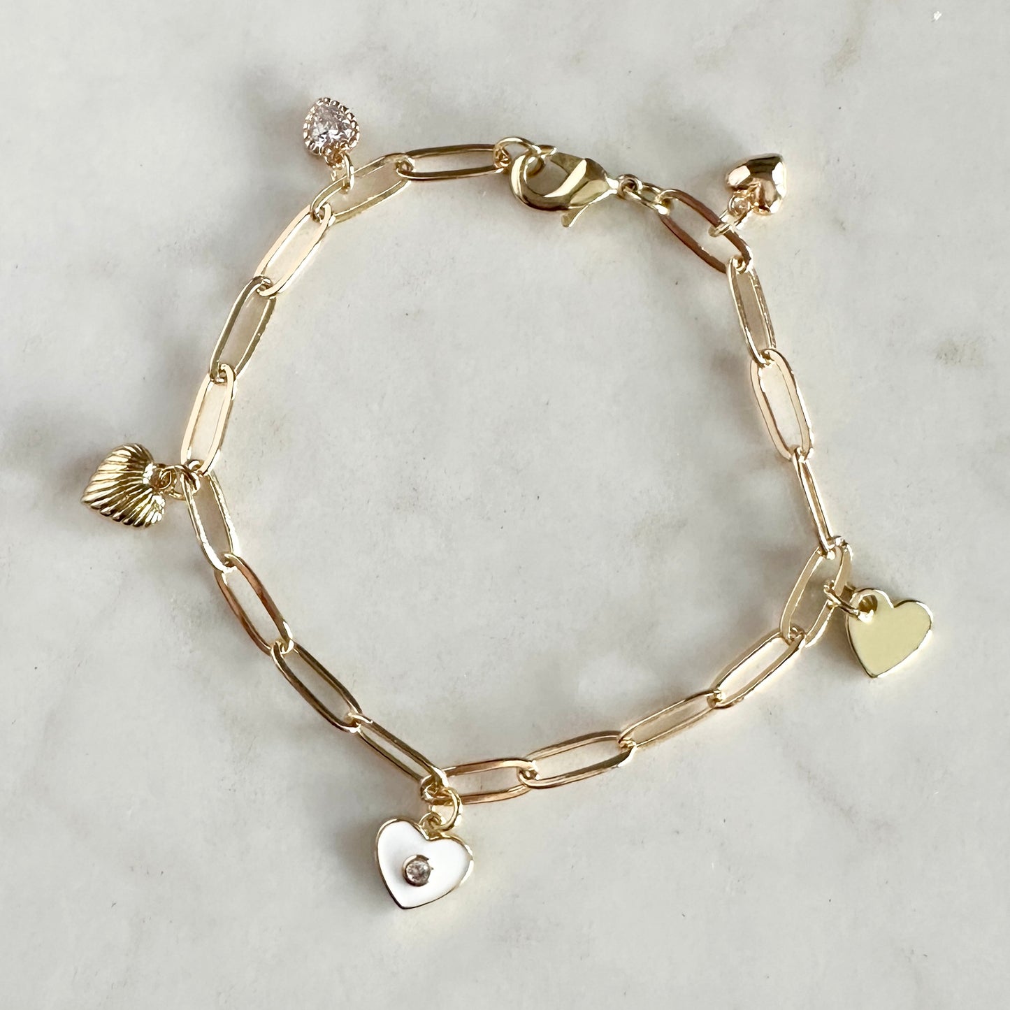 All Heart Charm Bracelet
