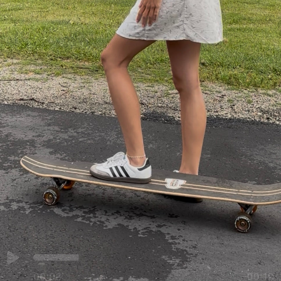 Daisy Anklet | Delicate White & Gold/Silver Flower Anklet