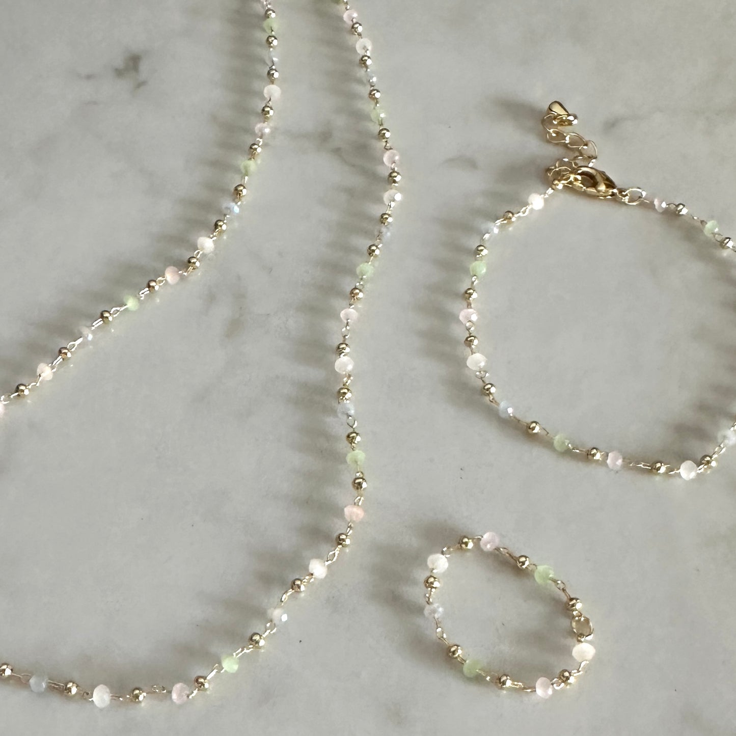 Lulu Pastel Beaded Bracelet