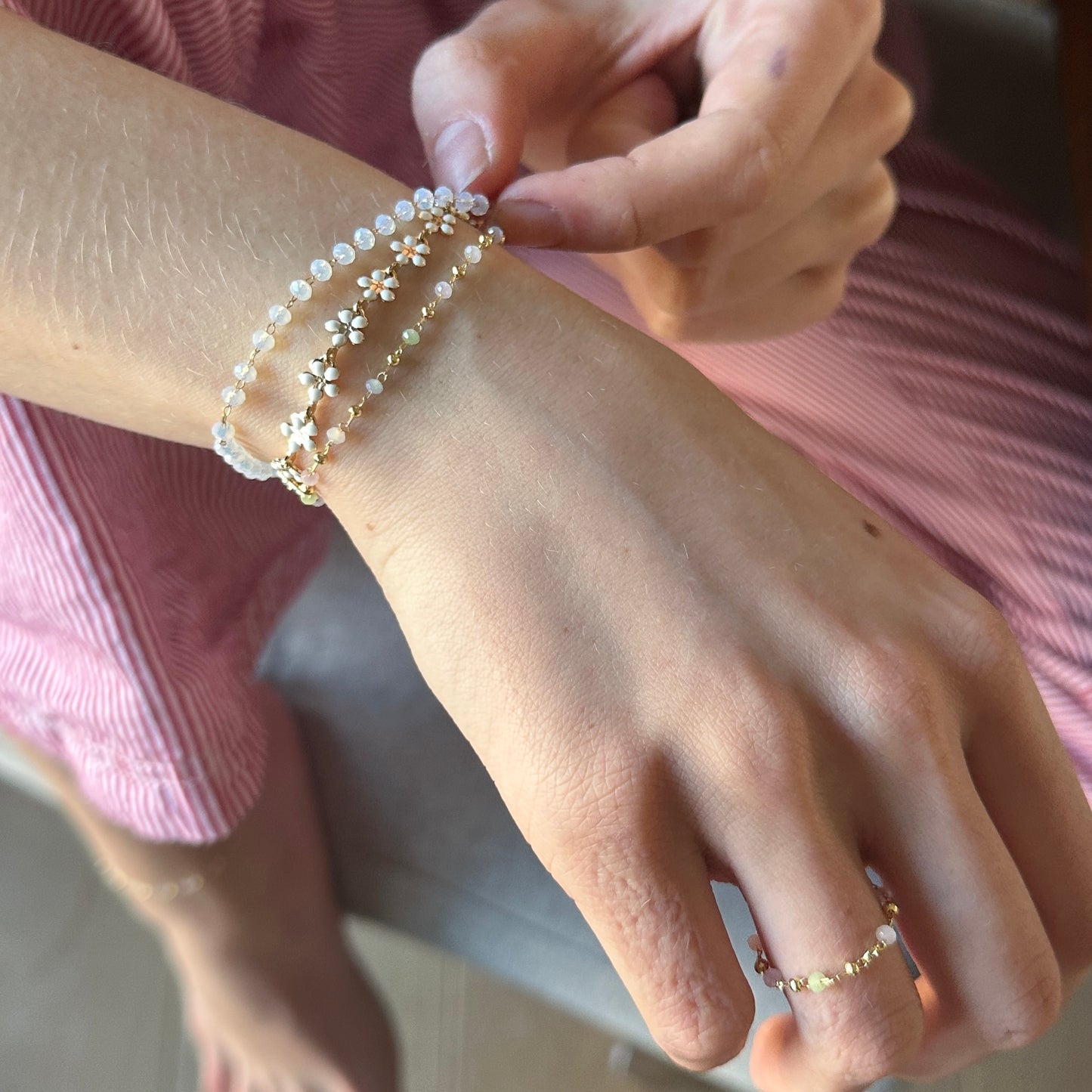 Lulu Pastel Beaded Bracelet