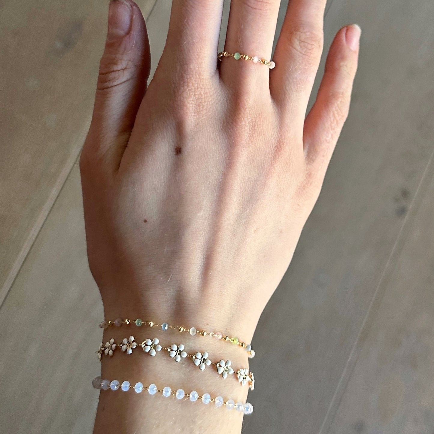 Lulu Pastel Beaded Bracelet