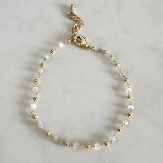 Lulu Pastel Beaded Bracelet