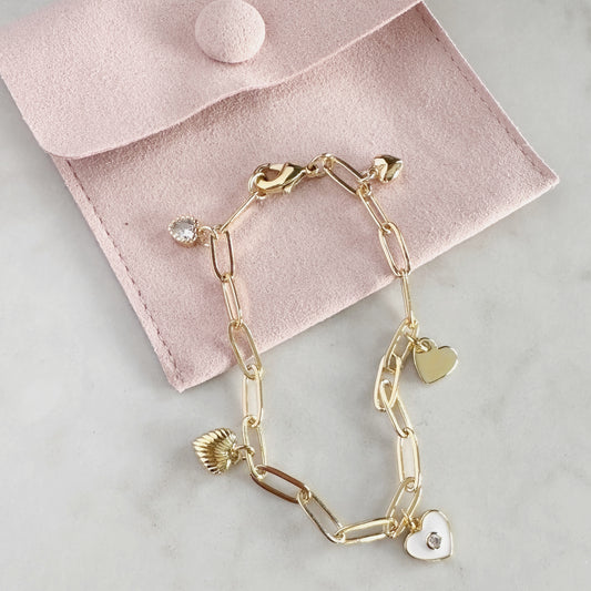 All Heart Charm Bracelet