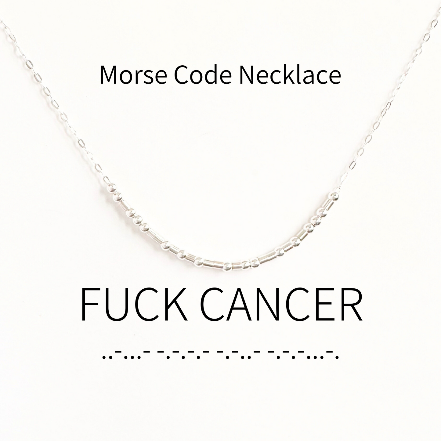 Fuck Cancer Morse Code