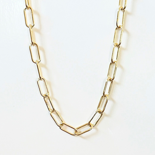 Alexis Necklace | Paperclip Chain