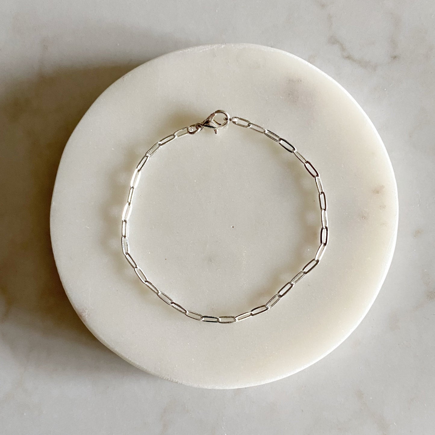 Delicate Silver Bracelet Set