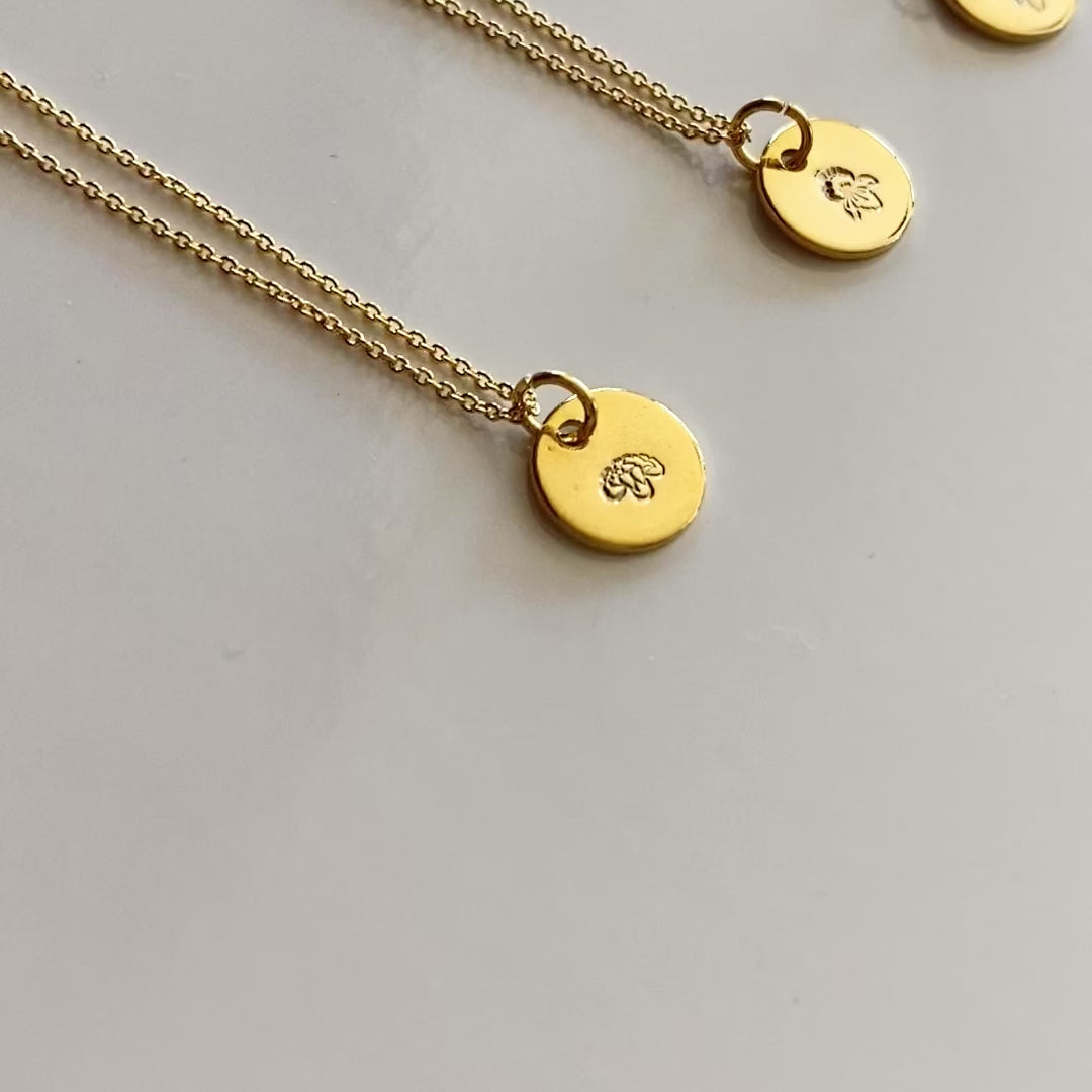 Family Birthflower Necklace | Combined Birth Flower Necklace – Amanda Deer  Jewelry