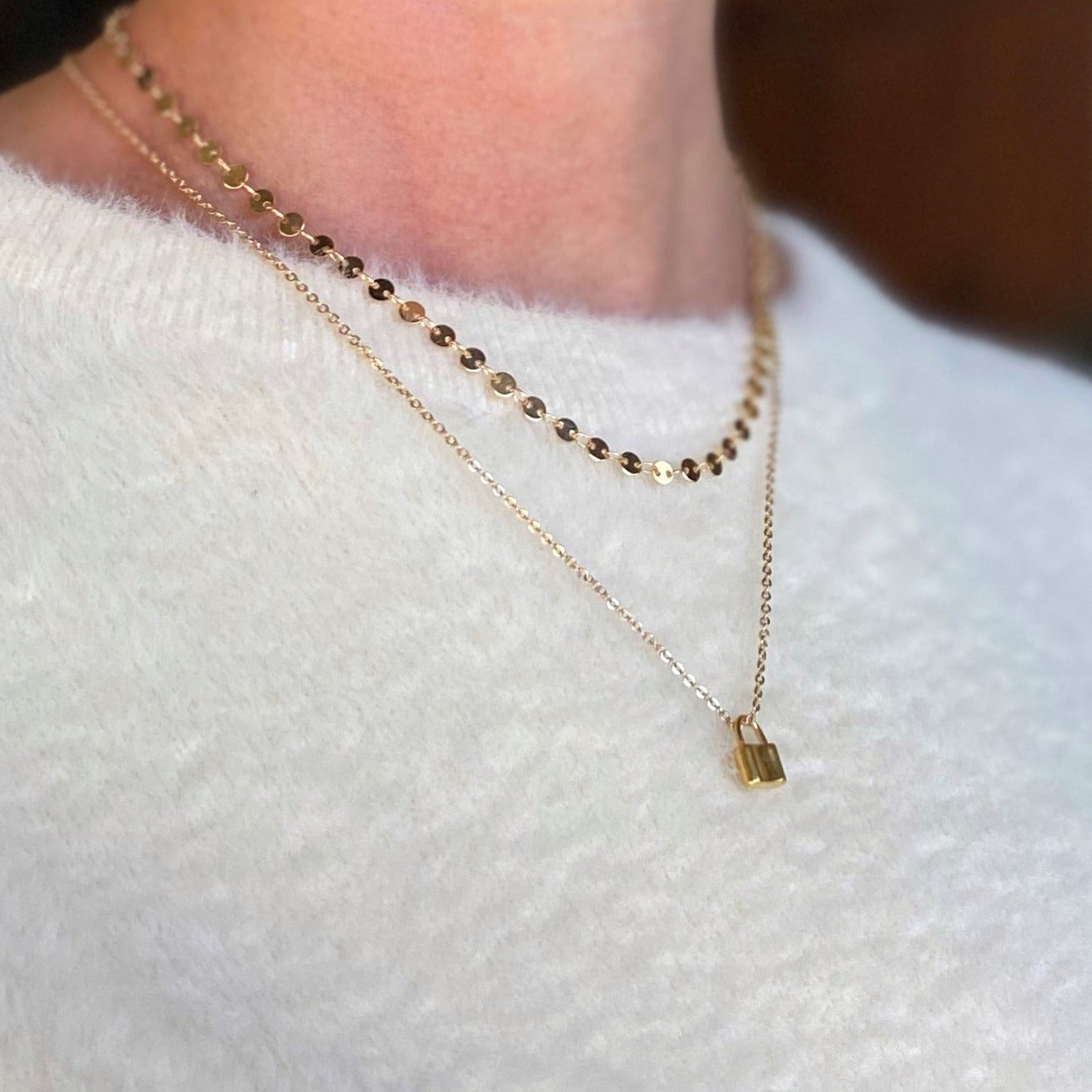 Lace Necklace | Layering Necklace