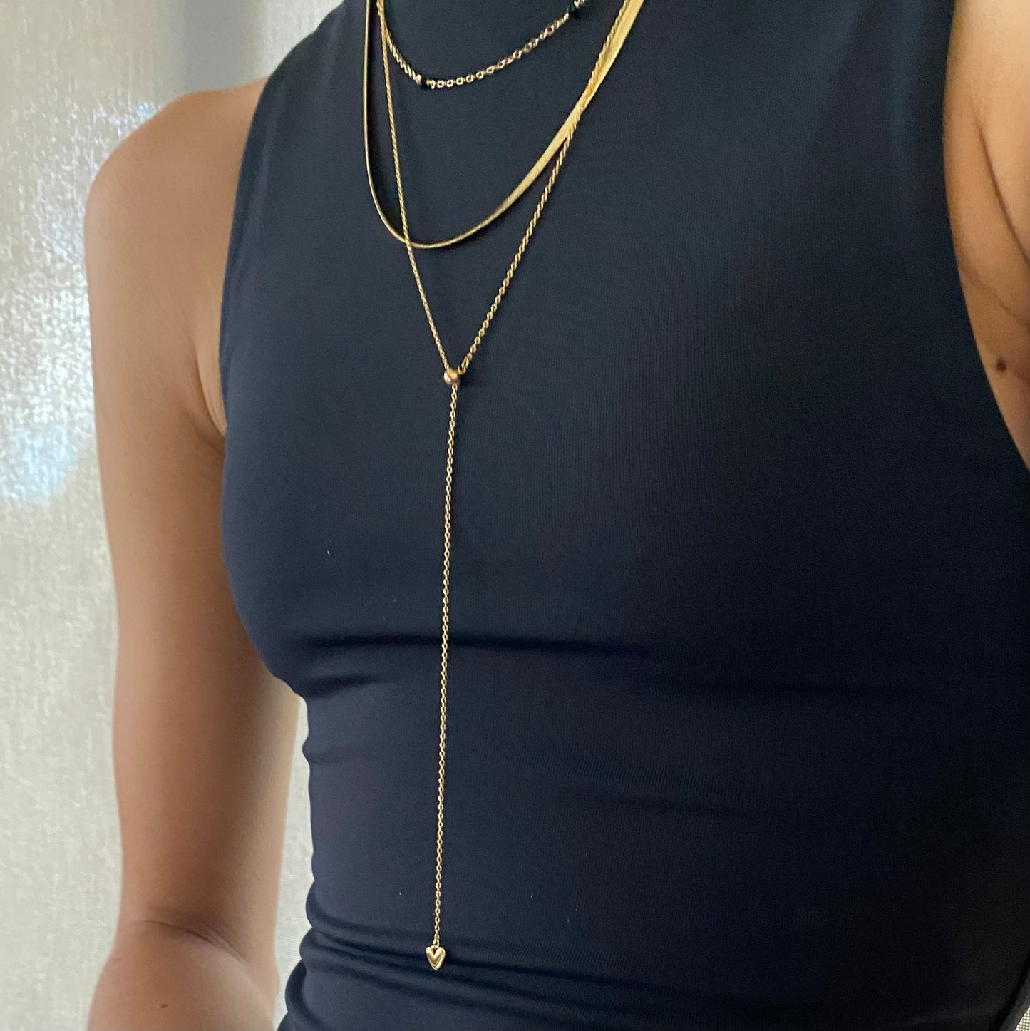 Charlotte Lariat Necklace - Personalized