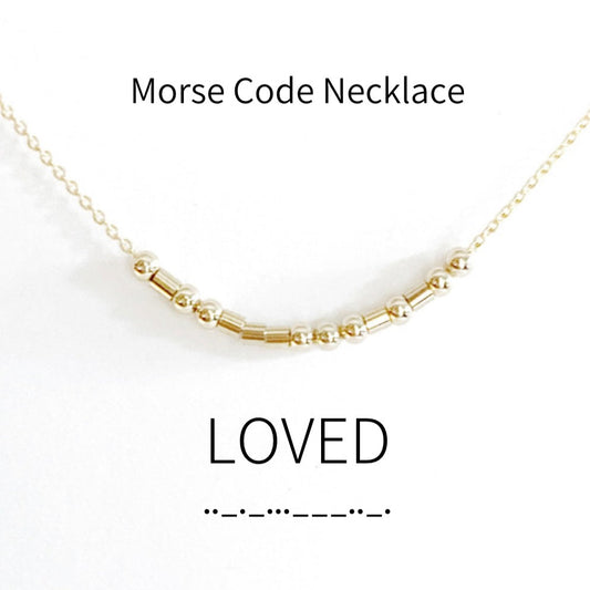 Loved Morse Code | Personalized Morse Code Jewelry