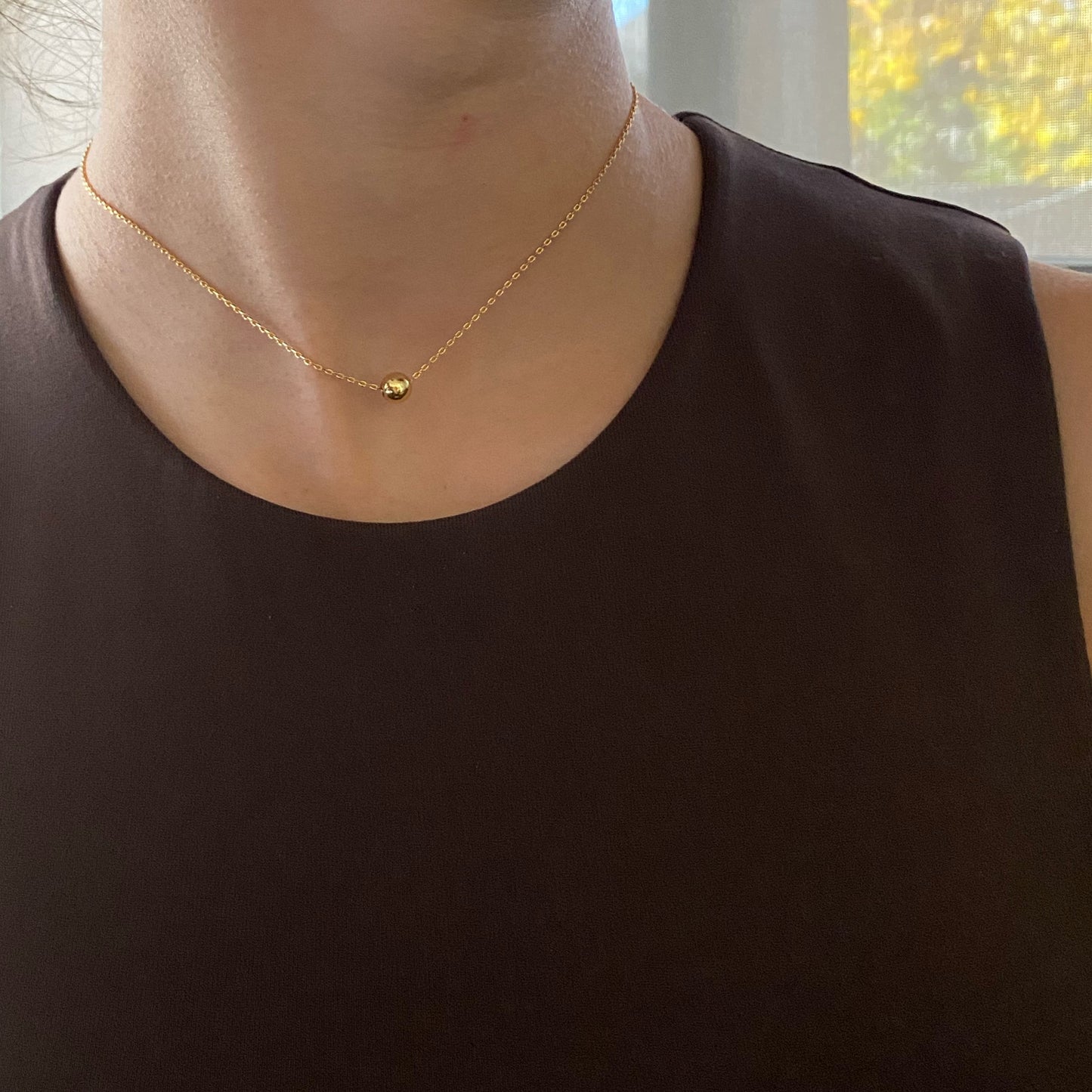 Ginger Lariat/Choker Necklace