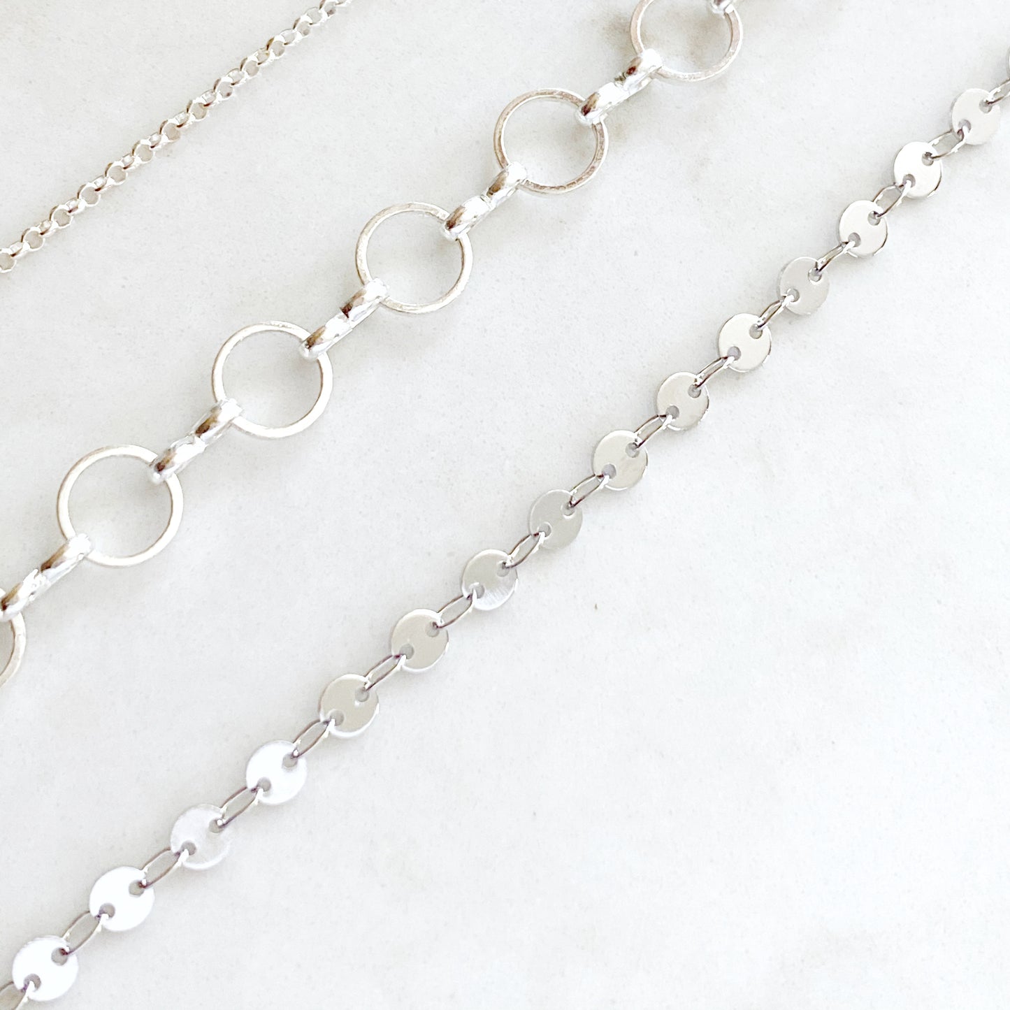 Silver Chain Anklets | Delicate Anklets
