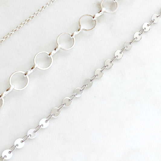 Silver Chain Anklets | Delicate Anklets