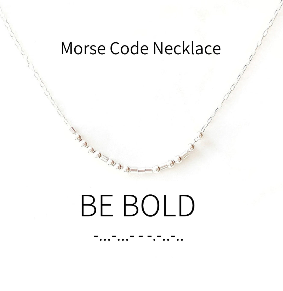 Morse Code Jewellery – Page 2 – Steel Daisy