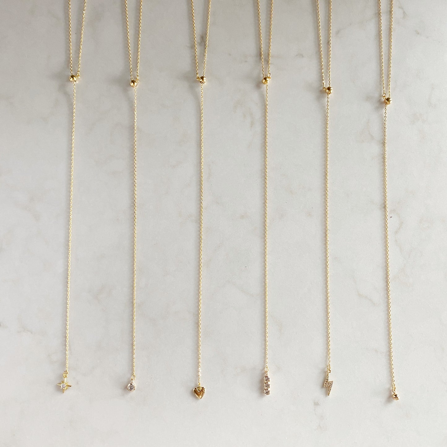 Charlotte Lariat Necklace - Personalized