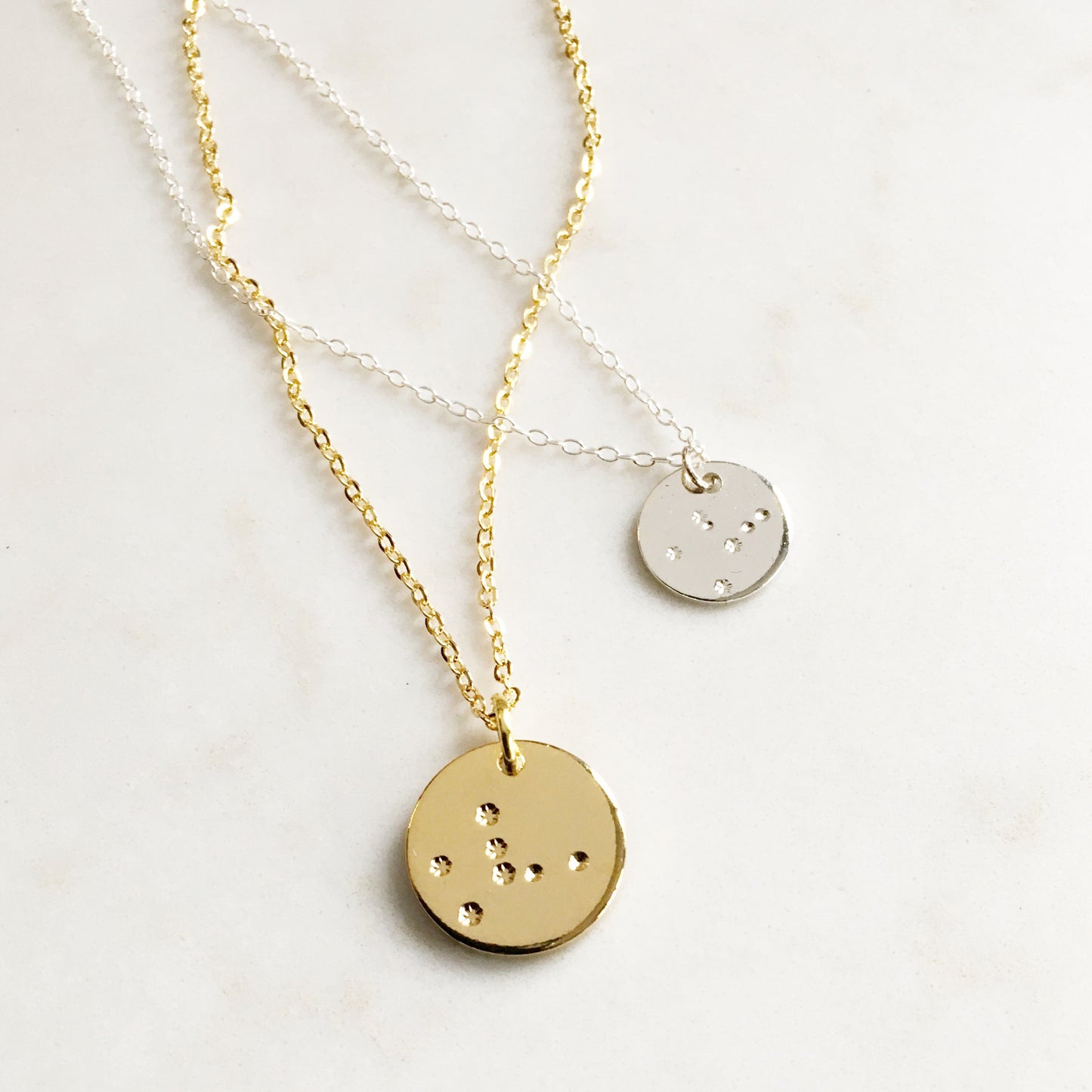 Virgo Constellation Necklace