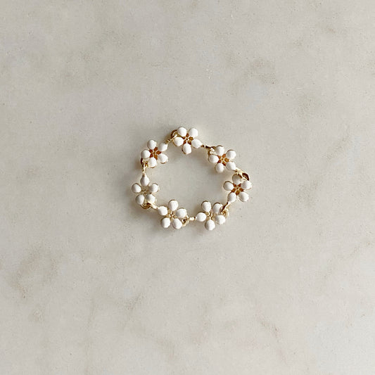 Daisy Ring | Delicate Gold/Silver Floral Ring
