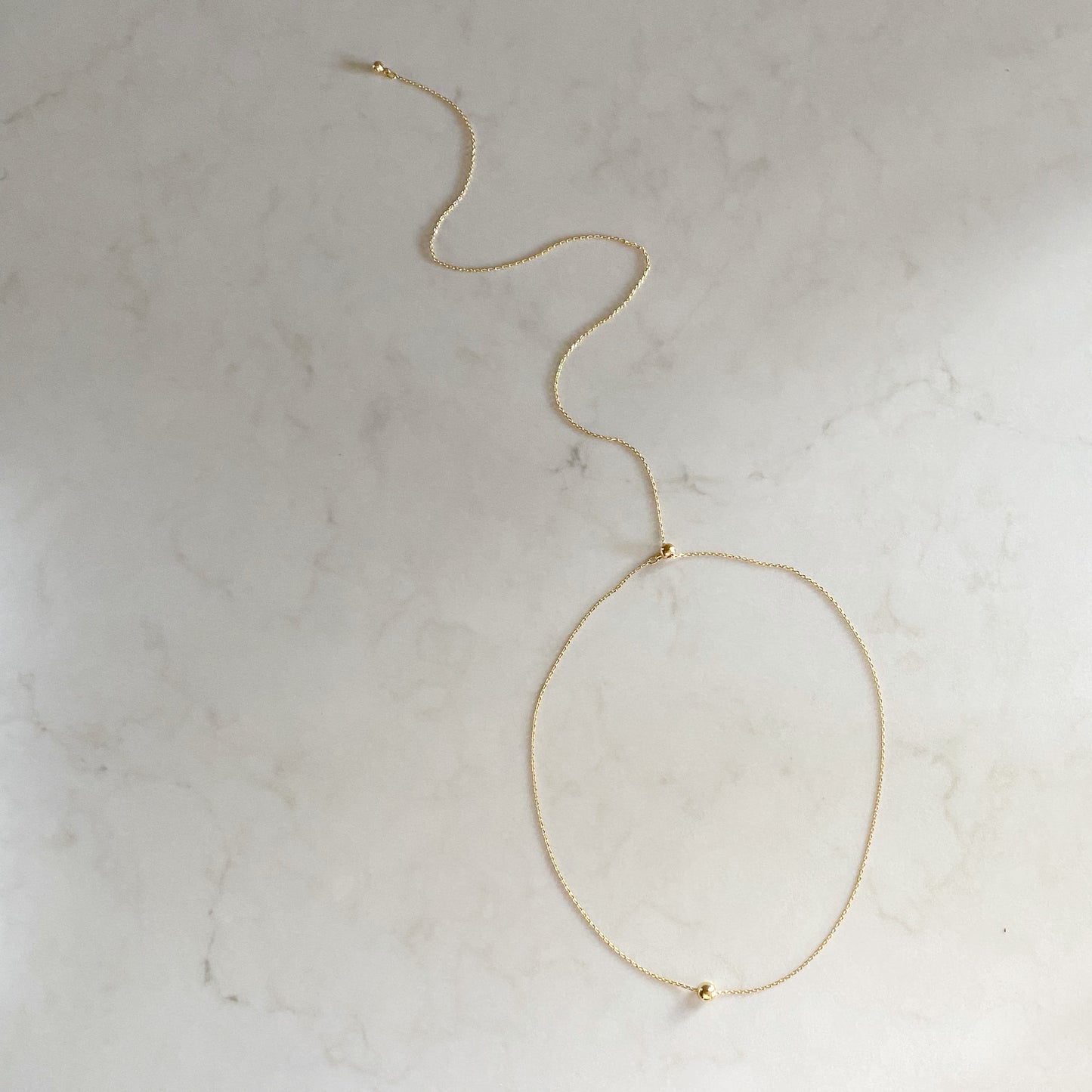 Ginger Lariat/Choker Necklace